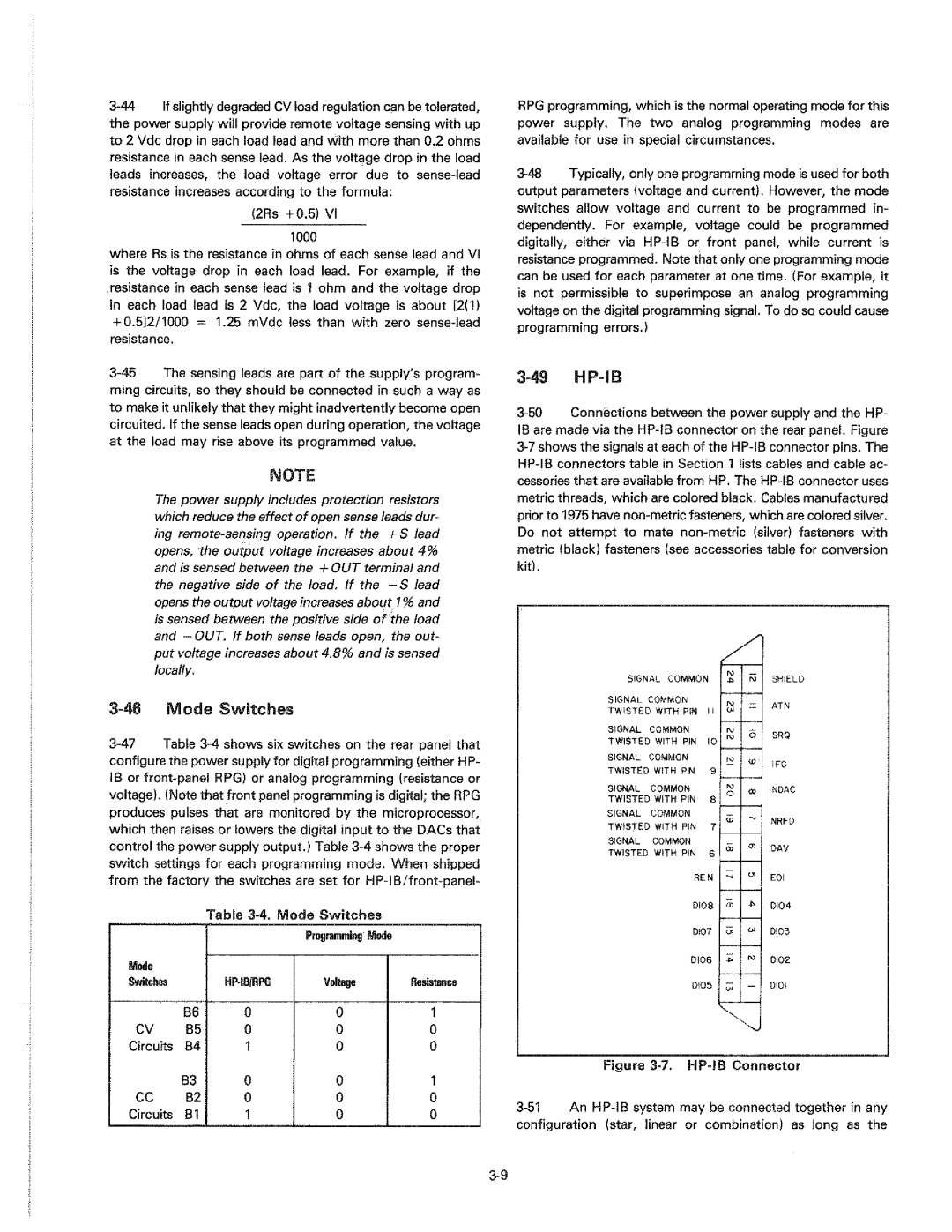 HP 6038A manual 