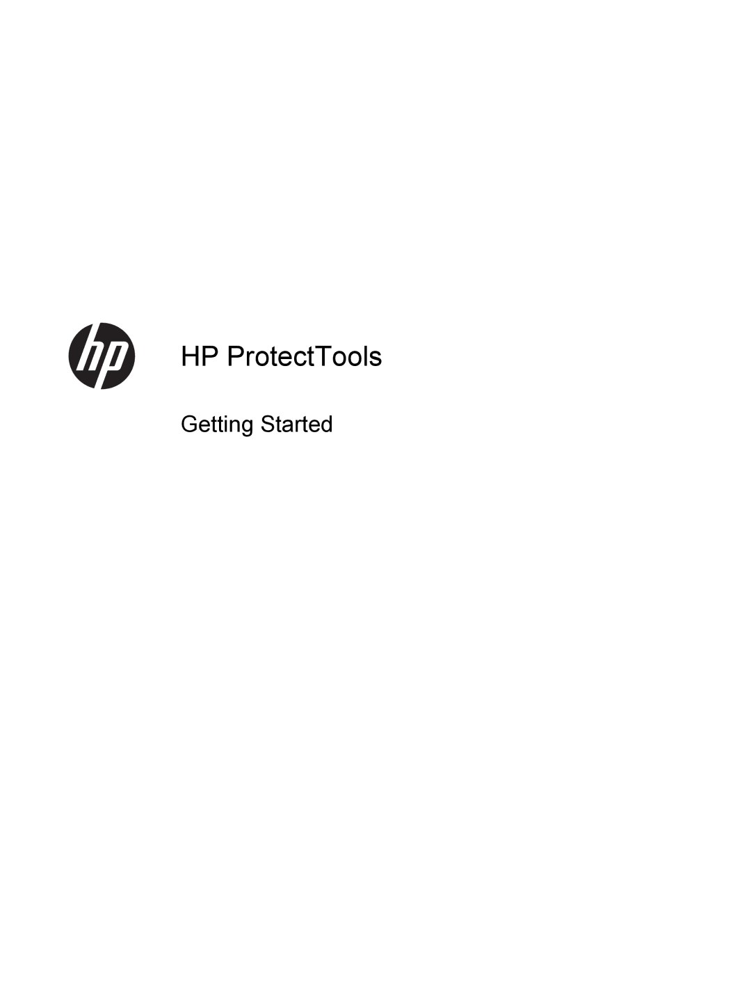 HP 610 G1 manual HP ProtectTools 