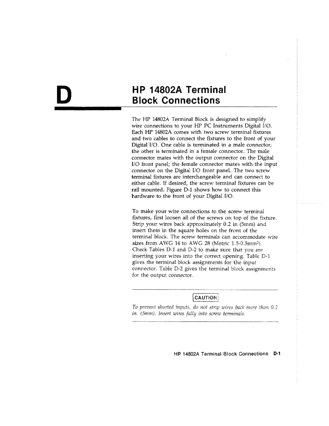 HP 61010A manual 