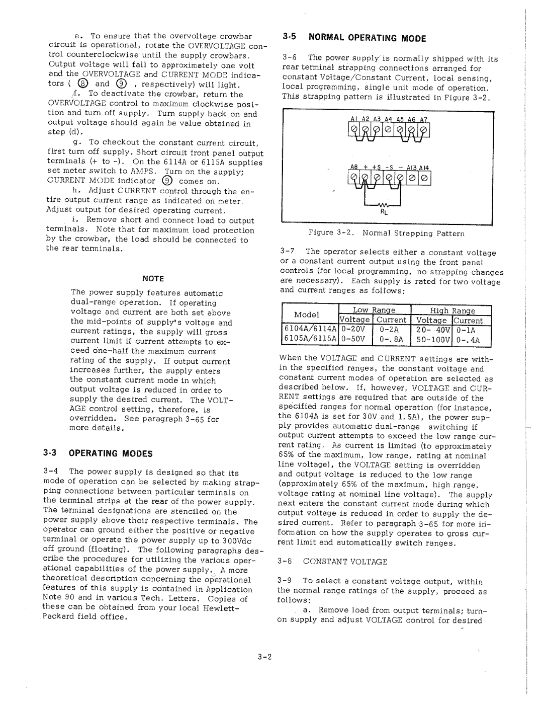 HP 6114A, 6115A, 6104A manual 