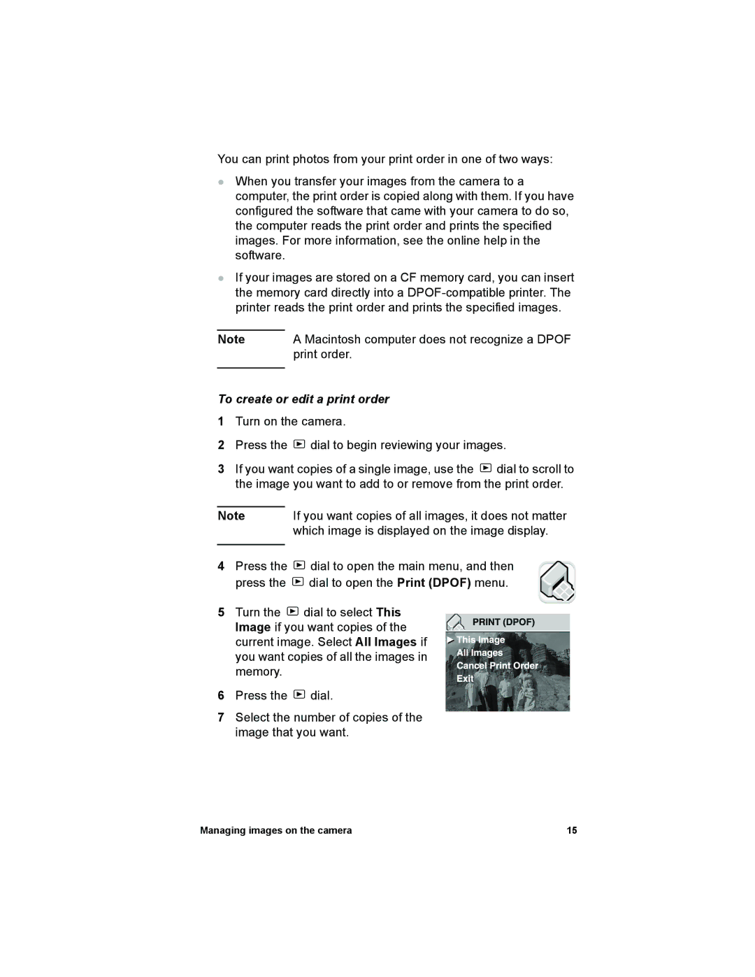 HP 612 manual To create or edit a print order 