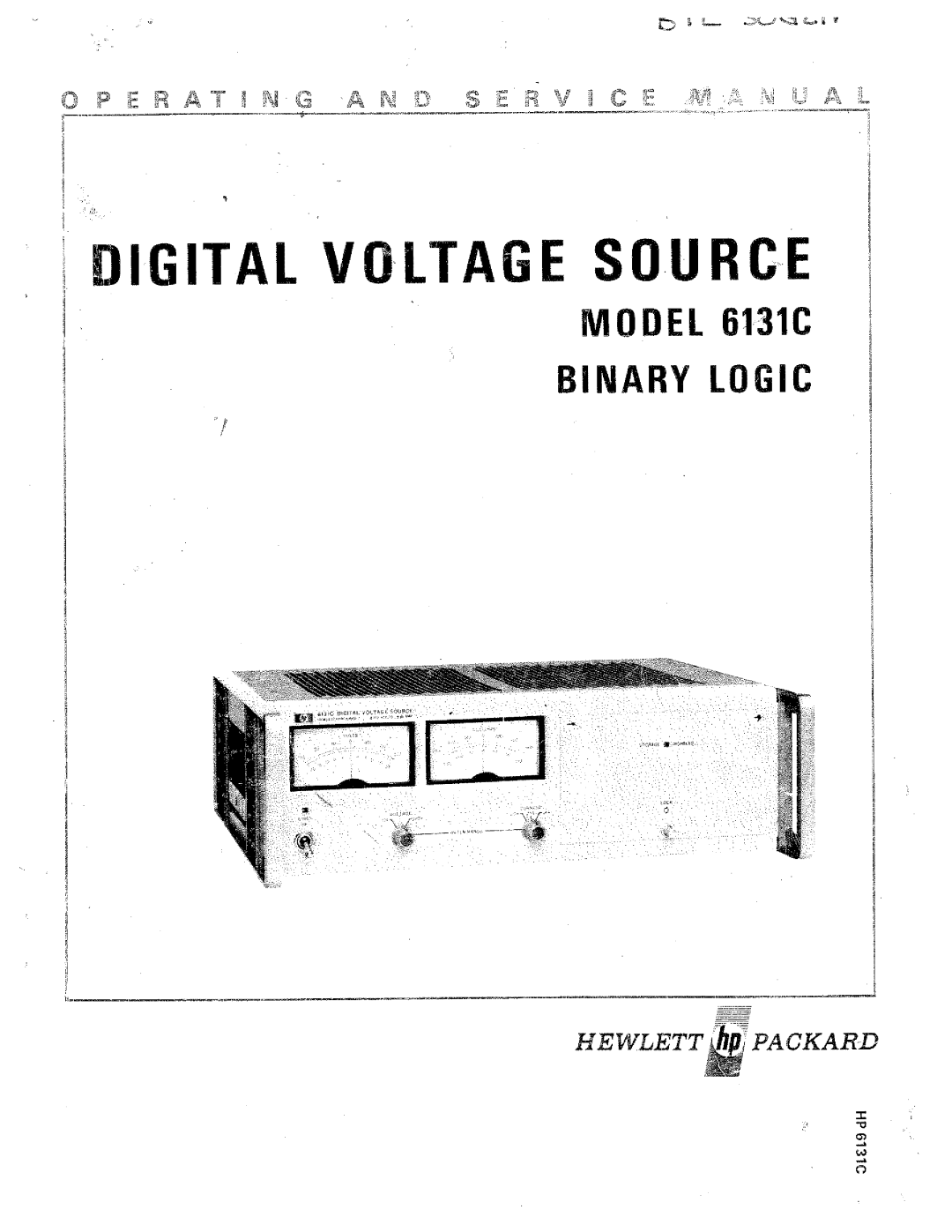 HP 6131C manual 