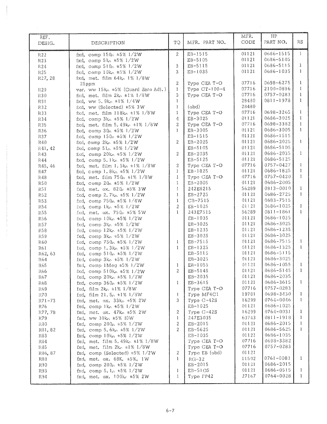 HP 6186C manual 