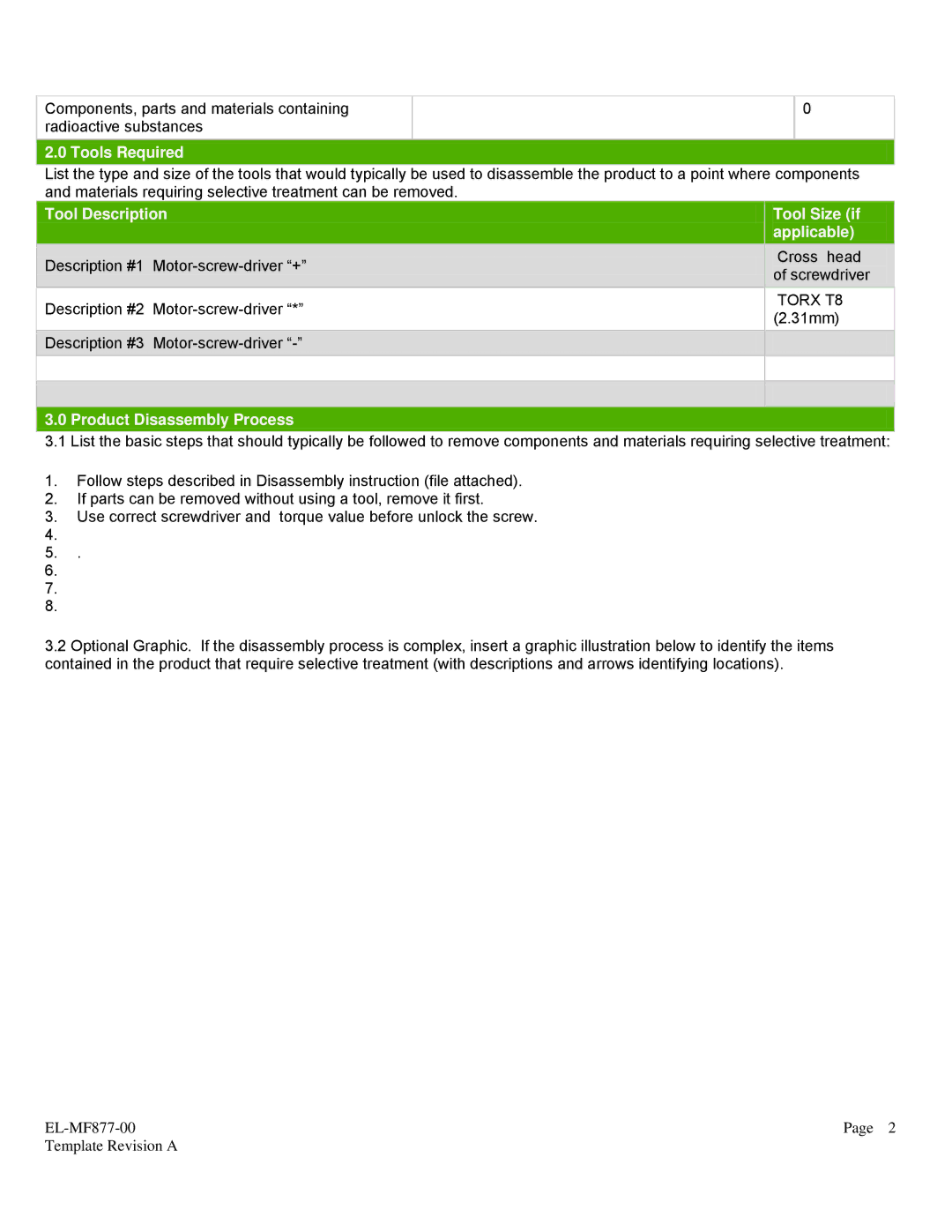 HP 620 manual Tools Required 