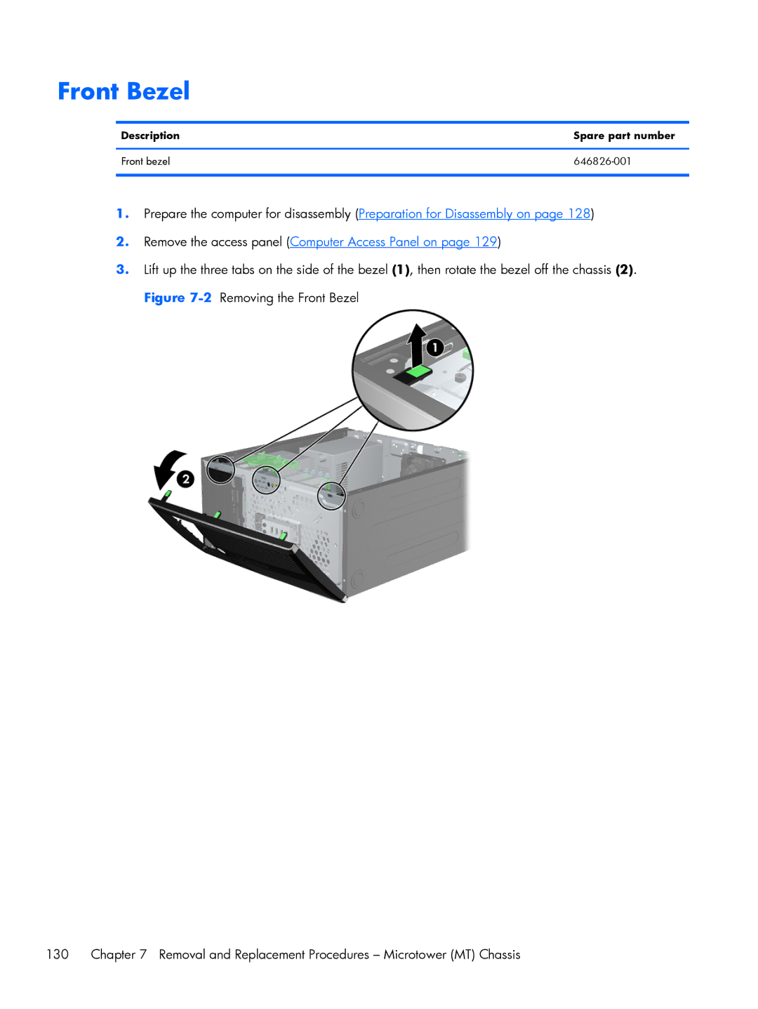 HP 6200 Pro A2W44UT#ABA, 6200 Pro H3D90USABA, 6200 PRO QN084AW#ABA manual Remove the access panel Computer Access Panel on 