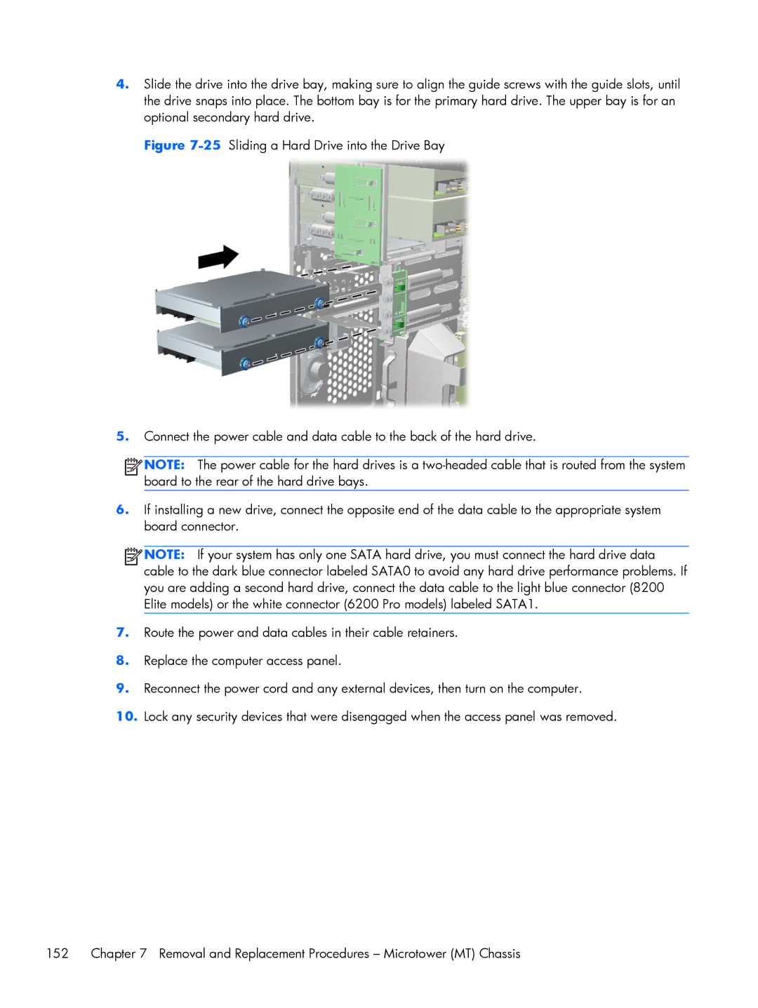 HP 6200 Pro H3D90USABA, 6200 PRO QN084AW#ABA, 6200 Pro A2W44UT#ABA, 8200 A2W54UT#ABA manual 