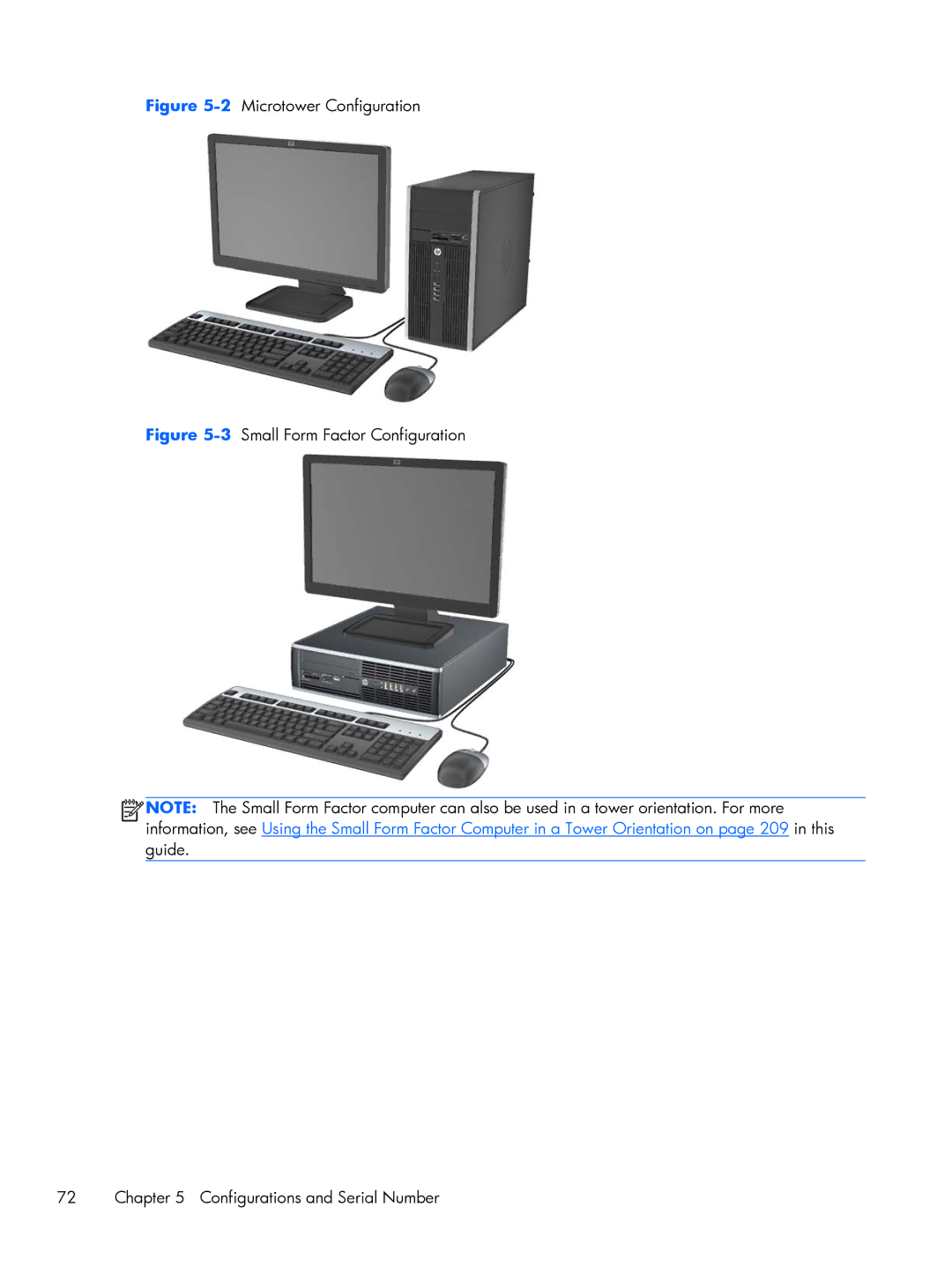 HP 6200 Pro H3D90USABA, 6200 PRO QN084AW#ABA, 6200 Pro A2W44UT#ABA, 8200 A2W54UT#ABA manual 2Microtower Configuration 