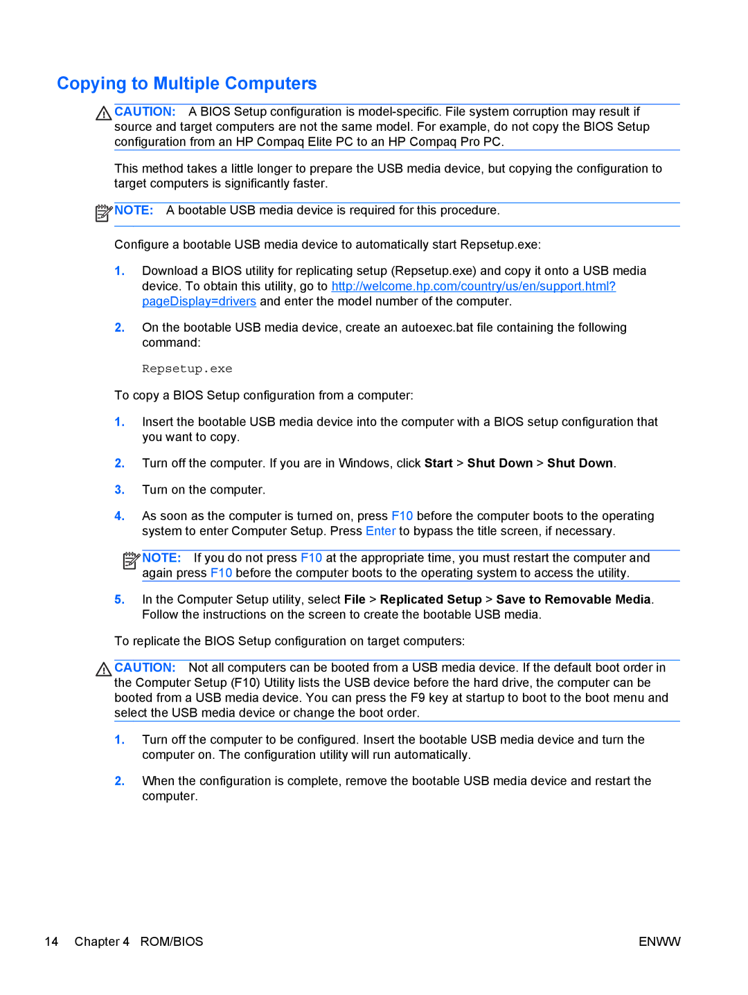 HP 6200 Pro manual Copying to Multiple Computers 