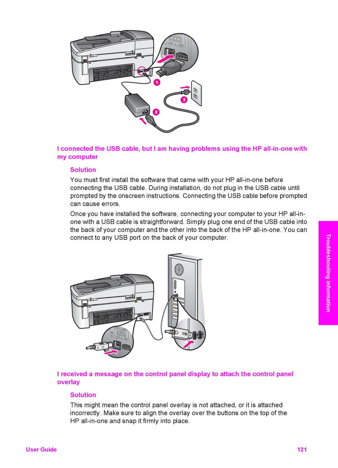 HP 6200 manual User Guide 121 