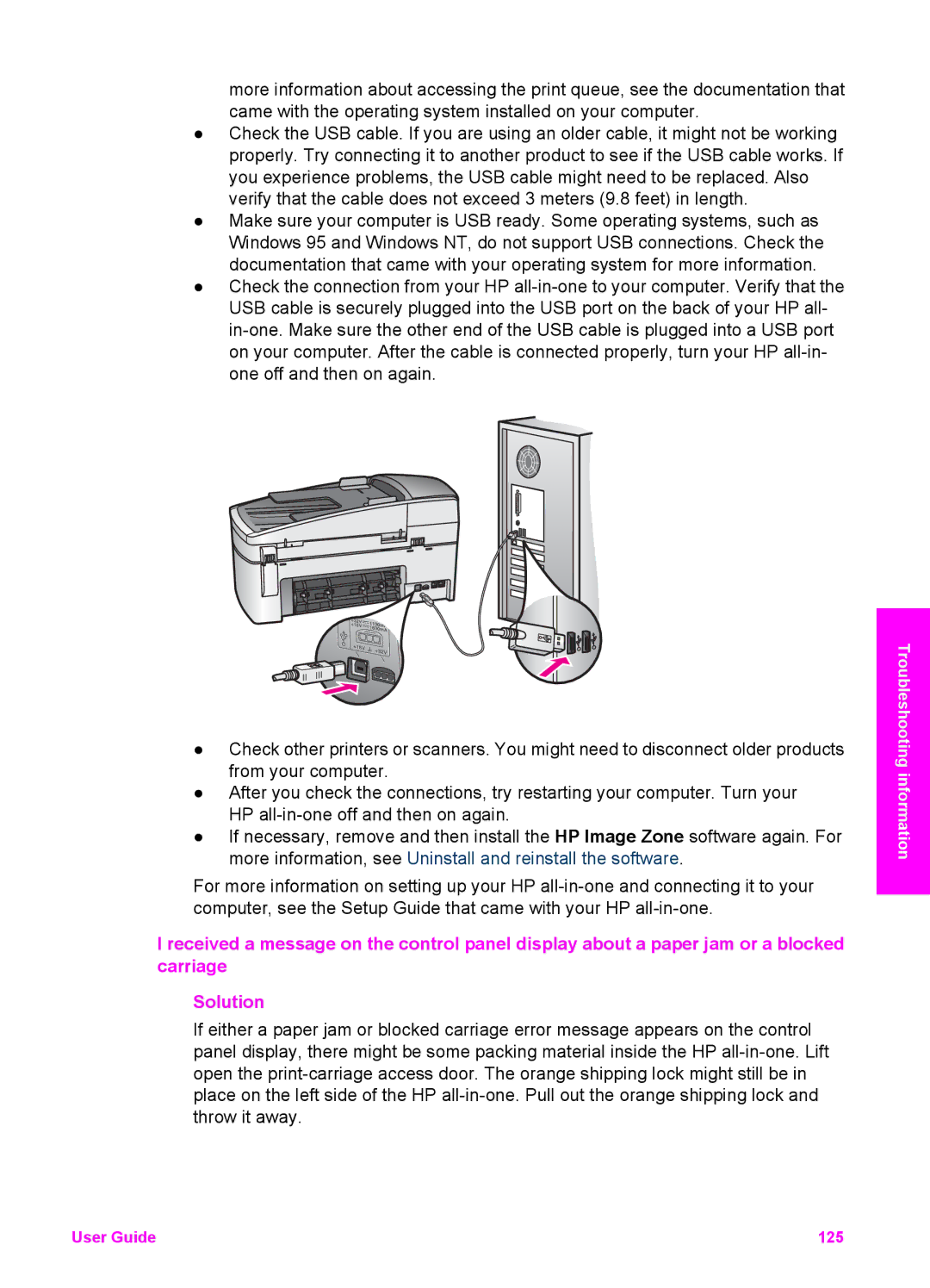 HP 6200 manual User Guide 125 