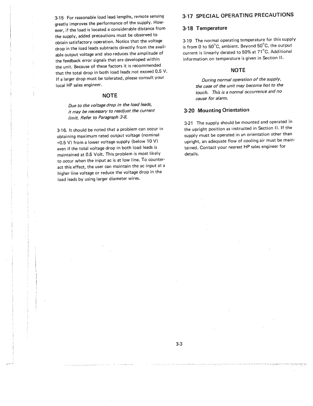 HP 62003E-62048E, 62003C-62048C, 62003A-62048A manual 