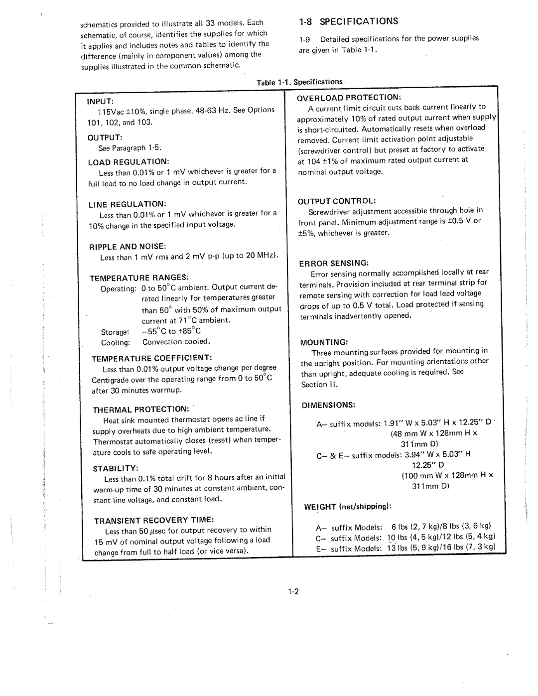 HP 62003E-62048E, 62003C-62048C, 62003A-62048A manual 