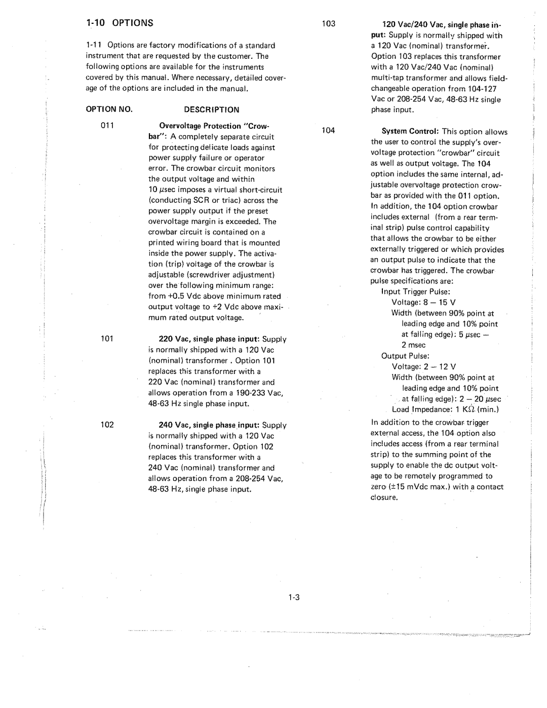 HP 62003C-62048C, 62003E-62048E, 62003A-62048A manual 