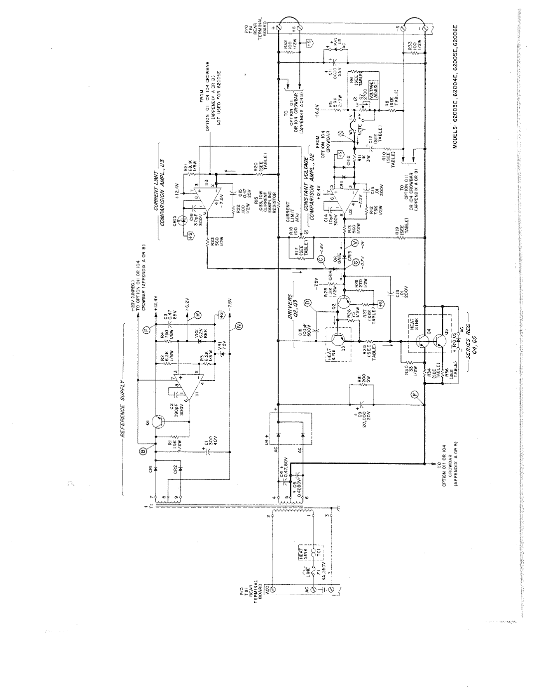 HP 62003A-62048A, 62003E-62048E, 62003C-62048C manual 