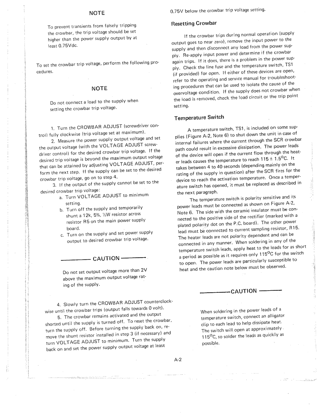 HP 62003A-62048A, 62003E-62048E, 62003C-62048C manual 