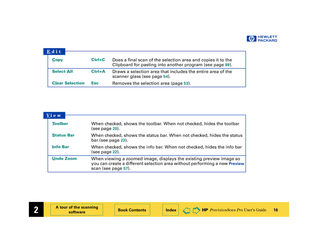 HP 6200C manual I t, E w 