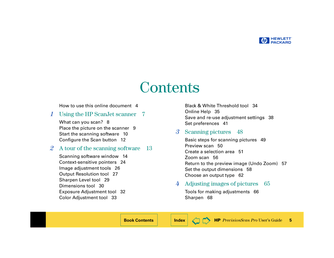 HP 6200C manual Contents 