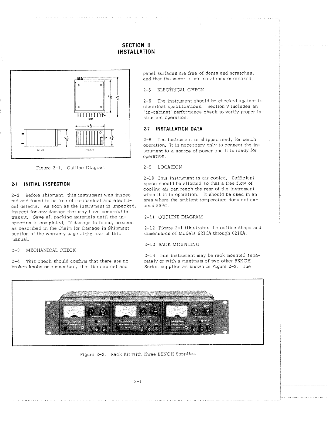 HP 6213A manual 