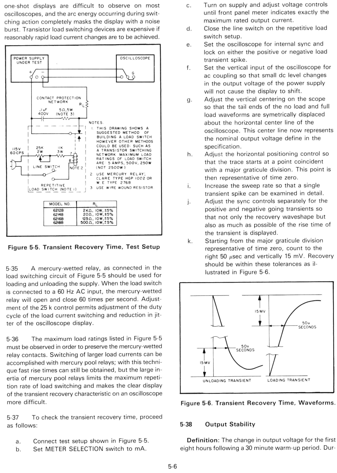 HP 6216B, 6214B, 6218B manual 