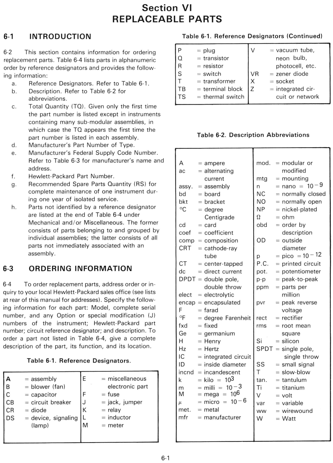 HP 6216B, 6214B, 6218B manual 