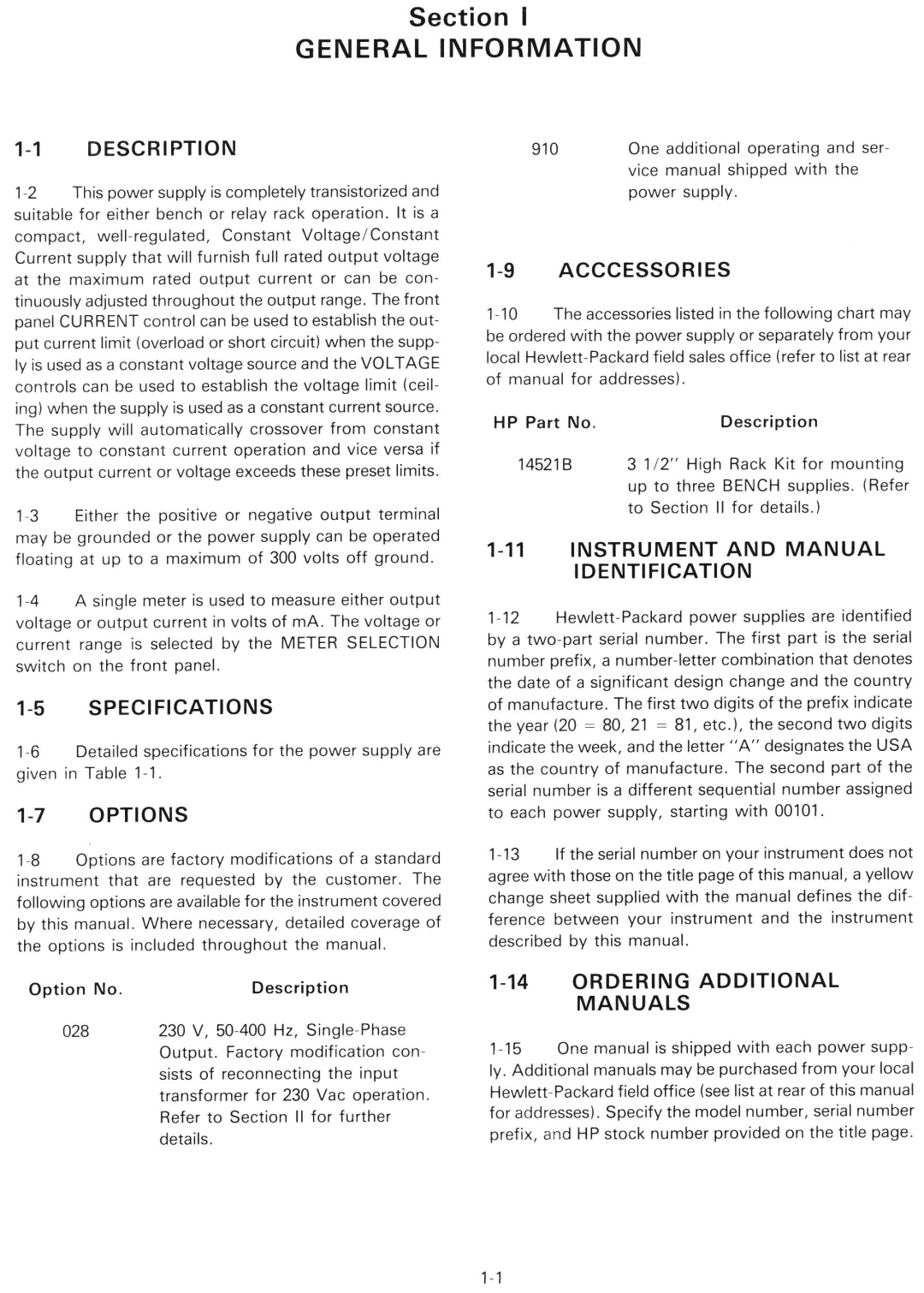 HP 6216B, 6214B, 6218B manual 