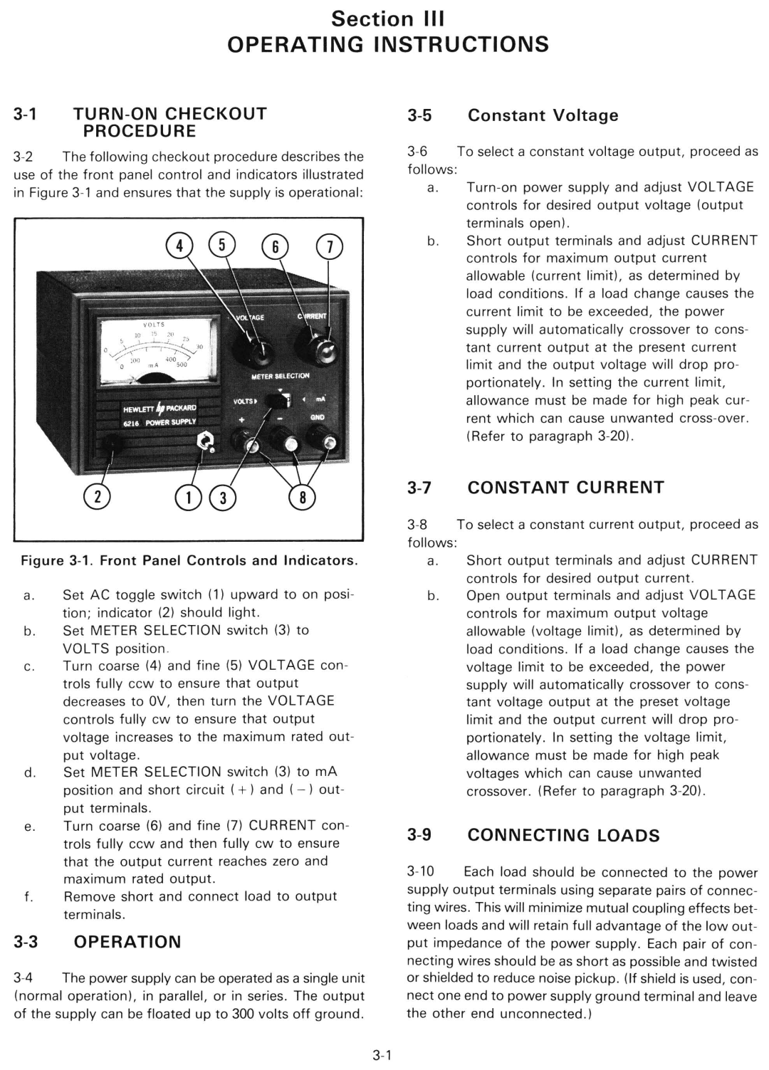 HP 6214B, 6218B, 6216B manual 