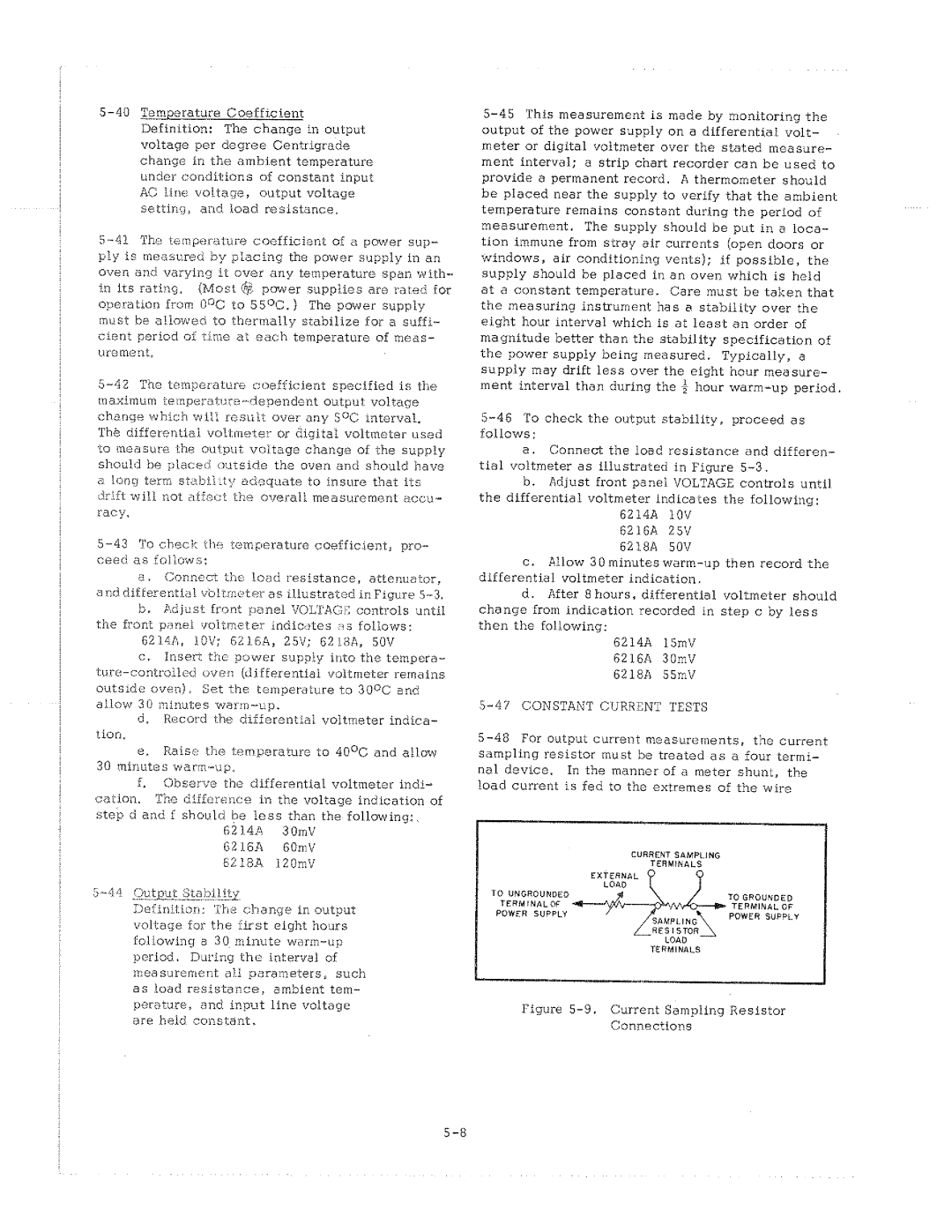 HP 6216A manual 