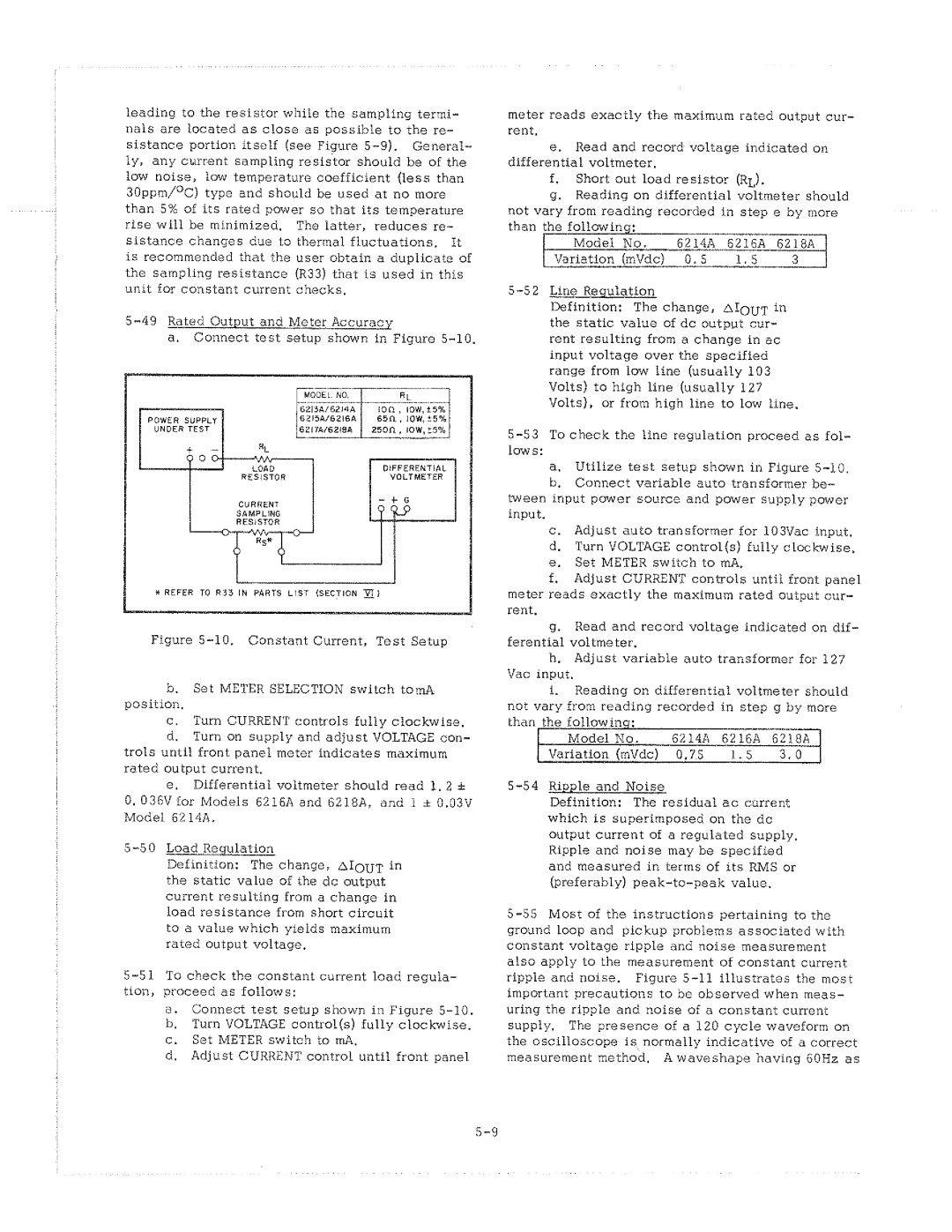 HP 6216A manual 