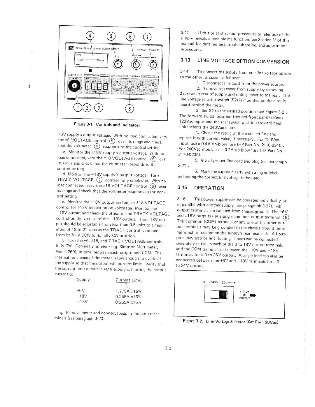 HP 6235A manual 