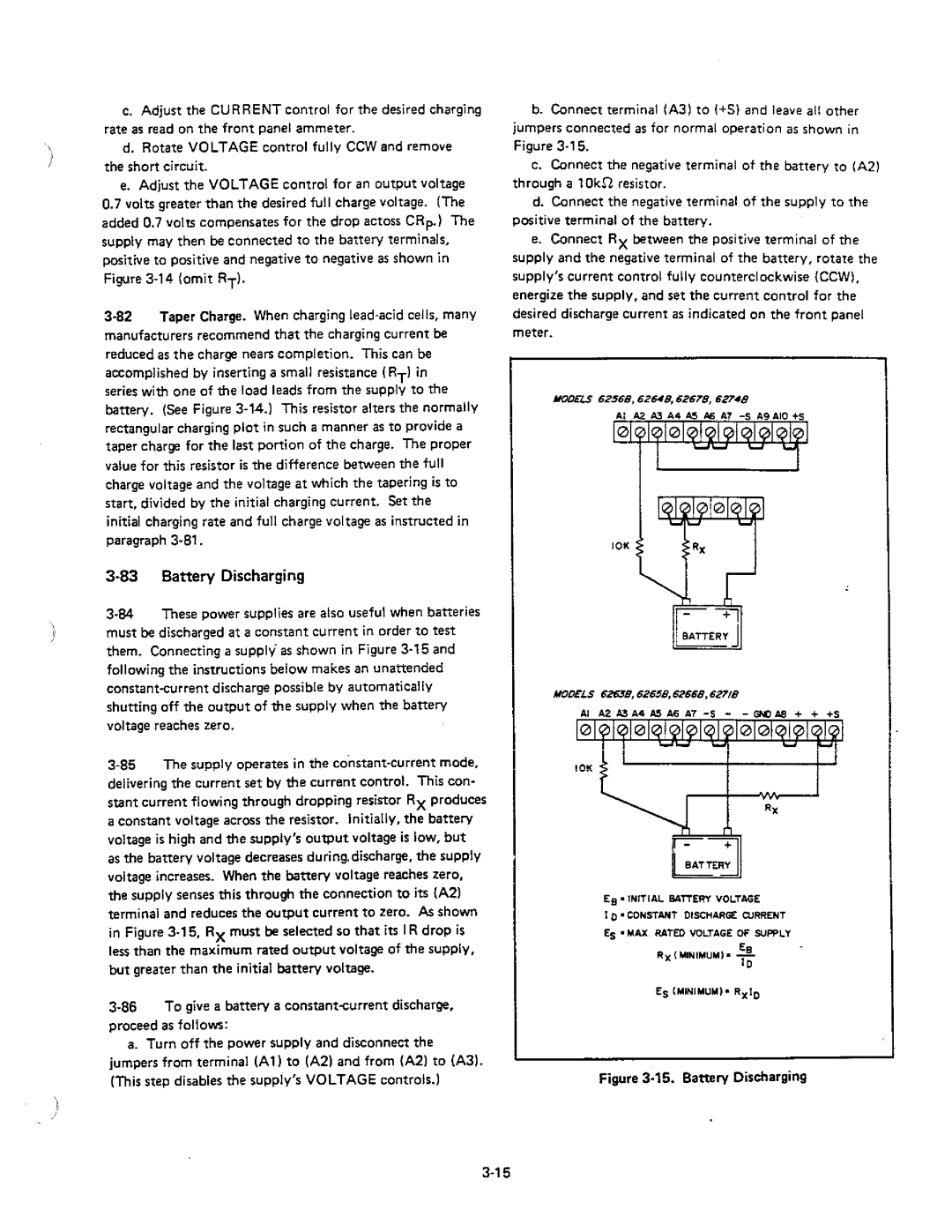 HP 6267B, 6256B, 6274B, 6271B, 6266B, 6265B, 6264B, 6263B manual 