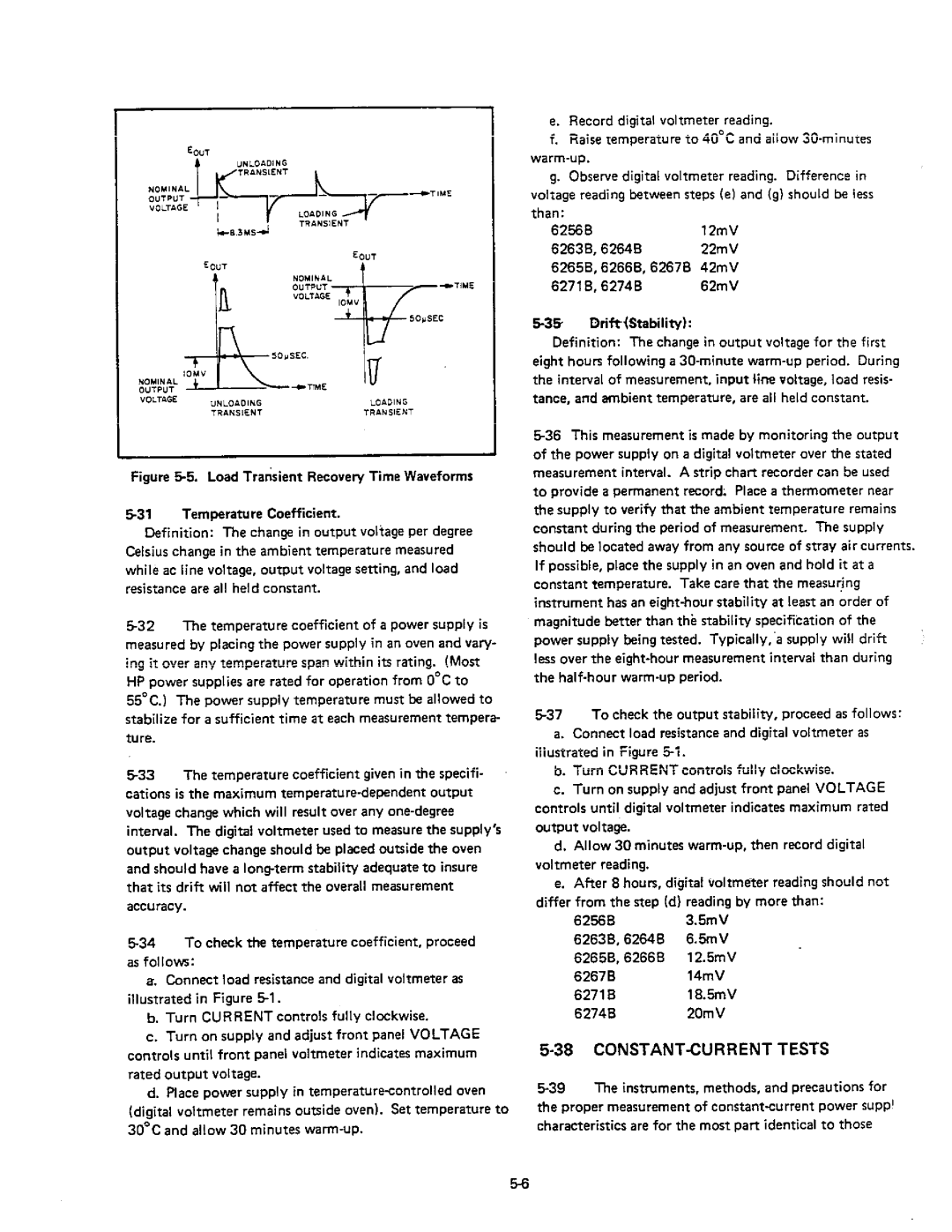 HP 6274B, 6256B, 6271B, 6266B, 6267B, 6265B, 6264B, 6263B manual 