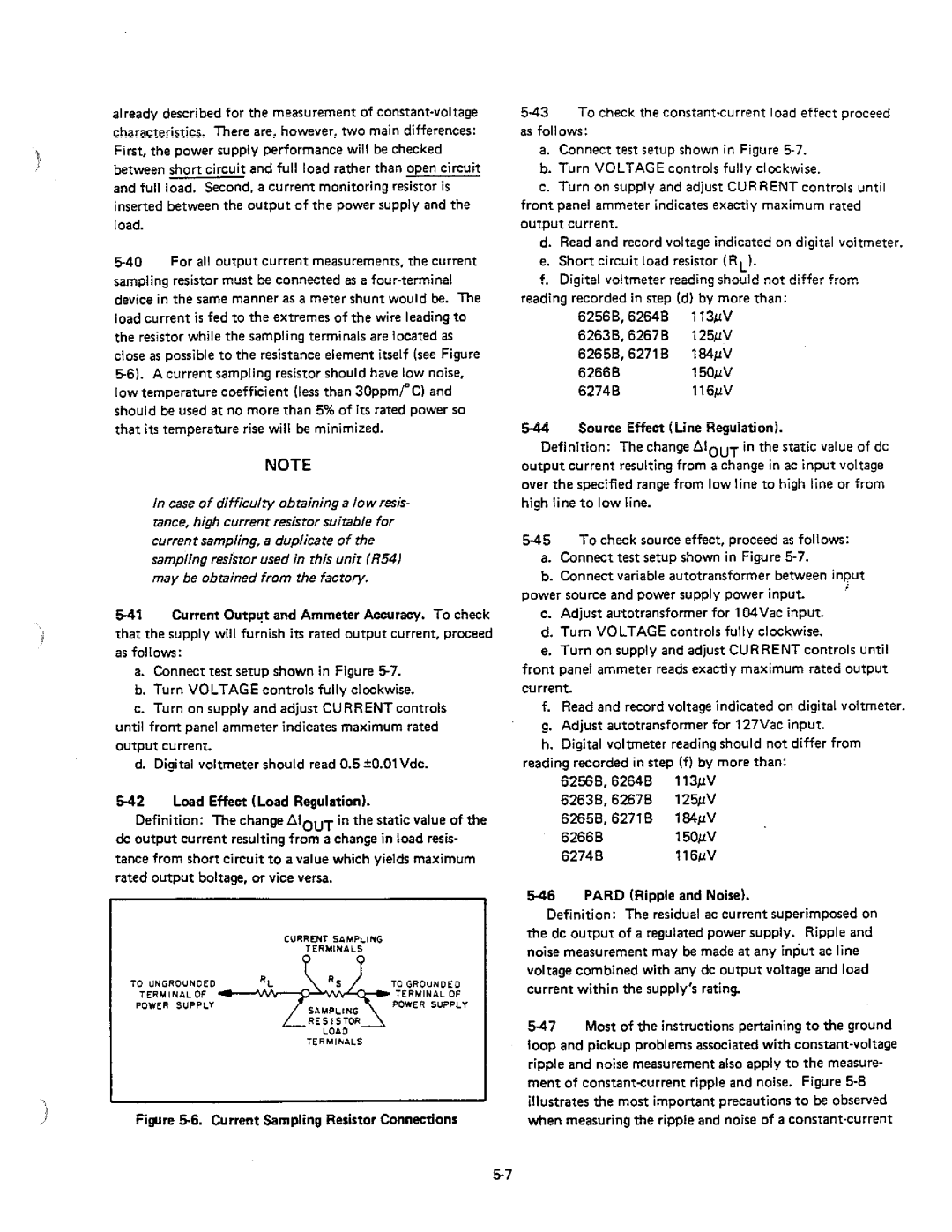 HP 6271B, 6256B, 6274B, 6266B, 6267B, 6265B, 6264B, 6263B manual 