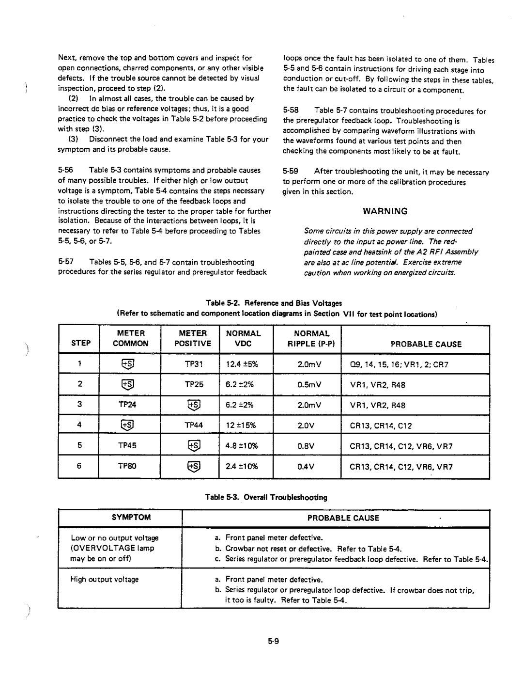 HP 6267B, 6256B, 6274B, 6271B, 6266B, 6265B, 6264B, 6263B manual 