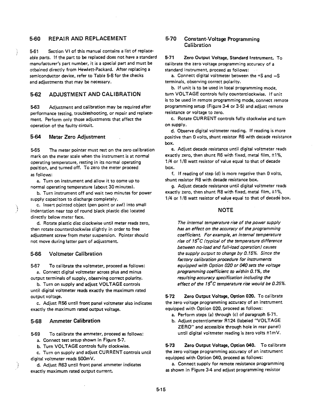 HP 6271B, 6256B, 6274B, 6266B, 6267B, 6265B, 6264B, 6263B manual 