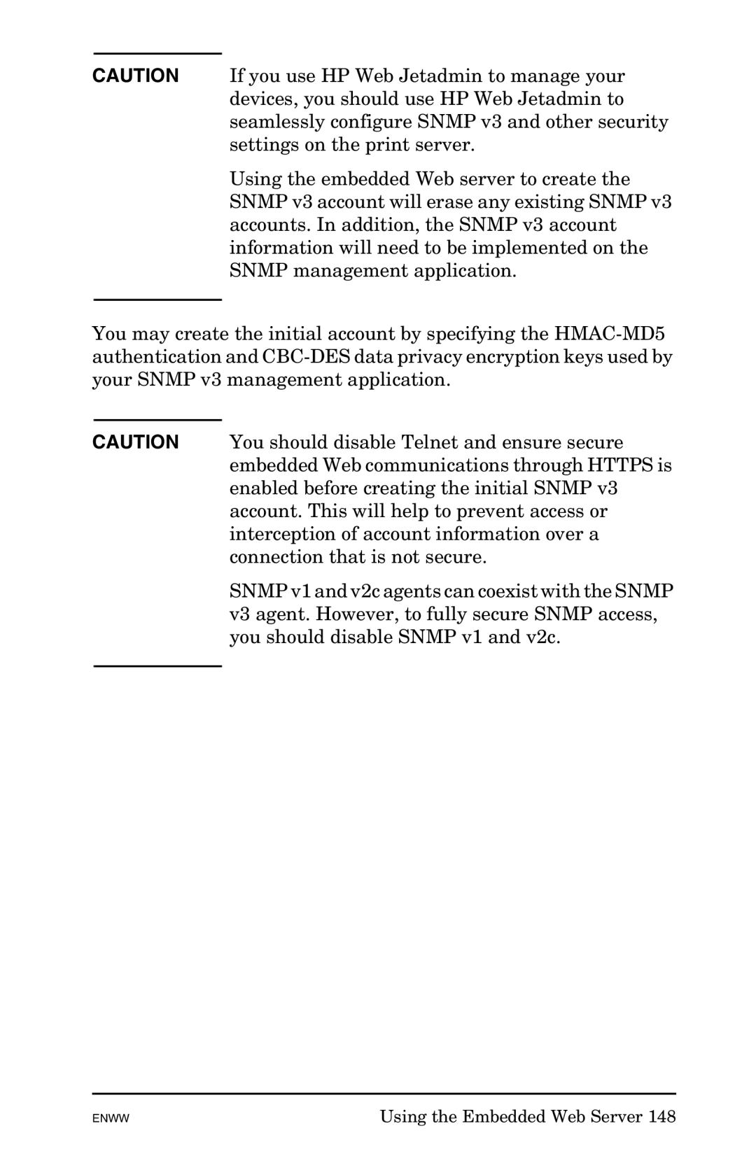 HP 625n Gigabit Ethernet Print Server manual Using the Embedded Web Server 