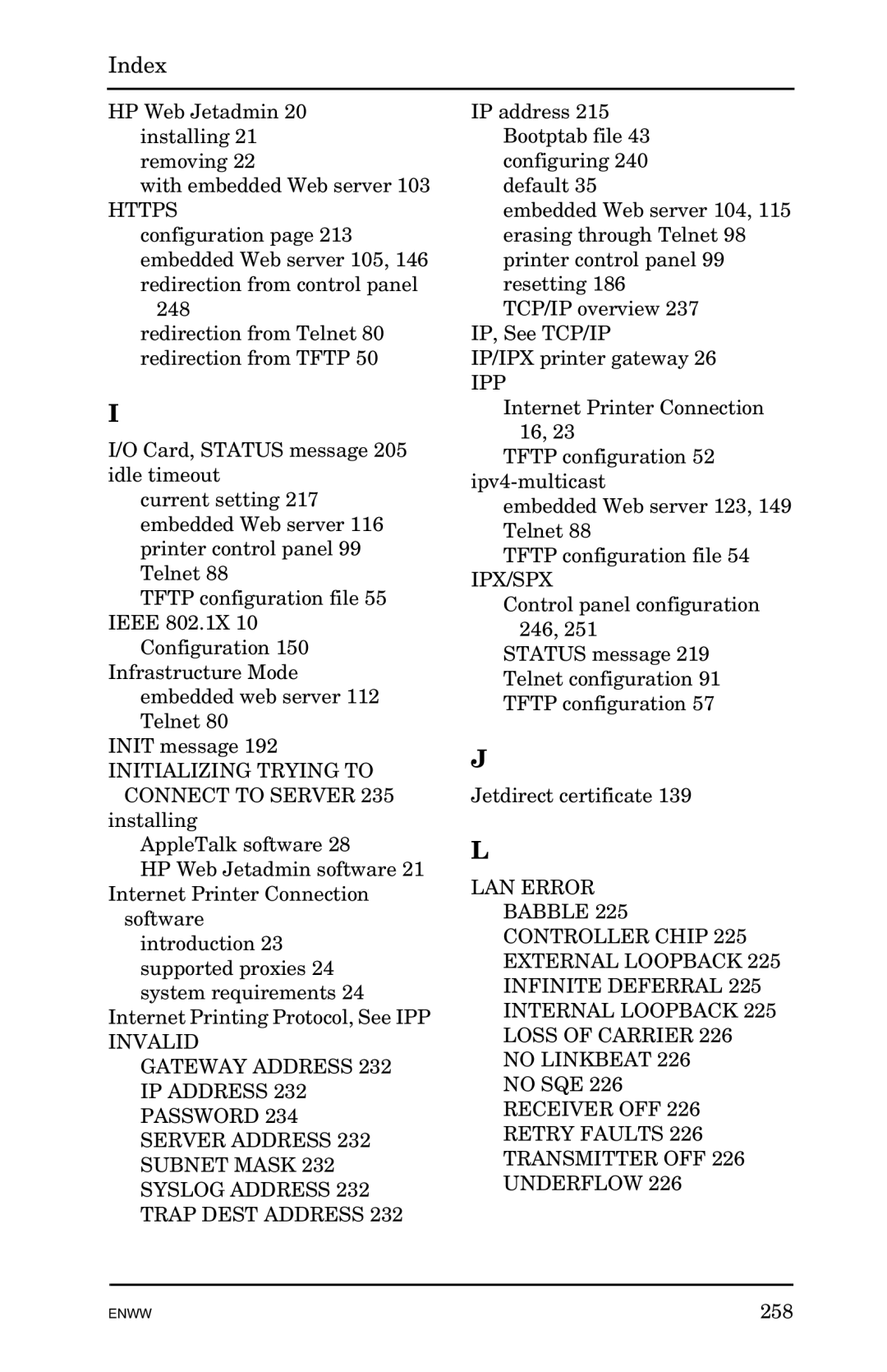 HP 625n Gigabit Ethernet Print Server manual Https 