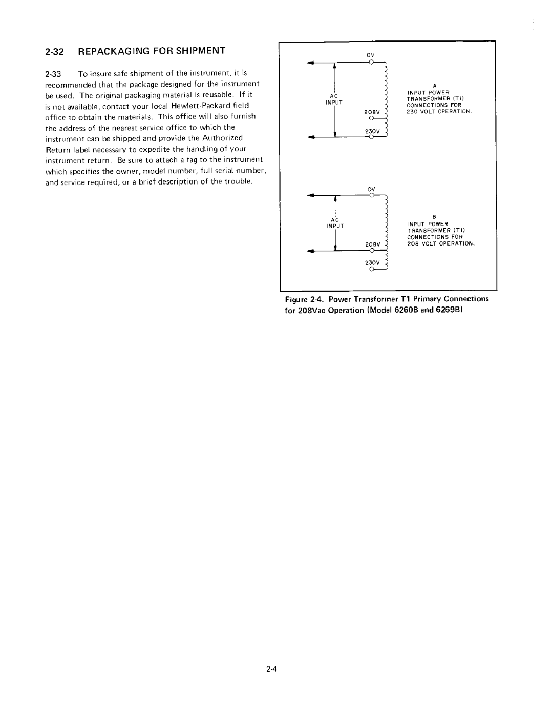 HP 6268B, 6261B, 6260B, 6259B manual 