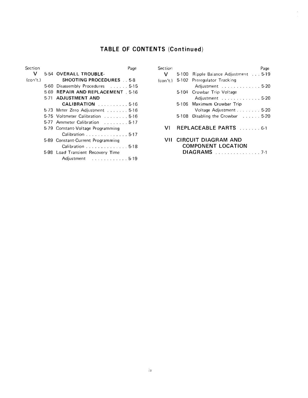 HP 6268B, 6261B, 6260B, 6259B manual 