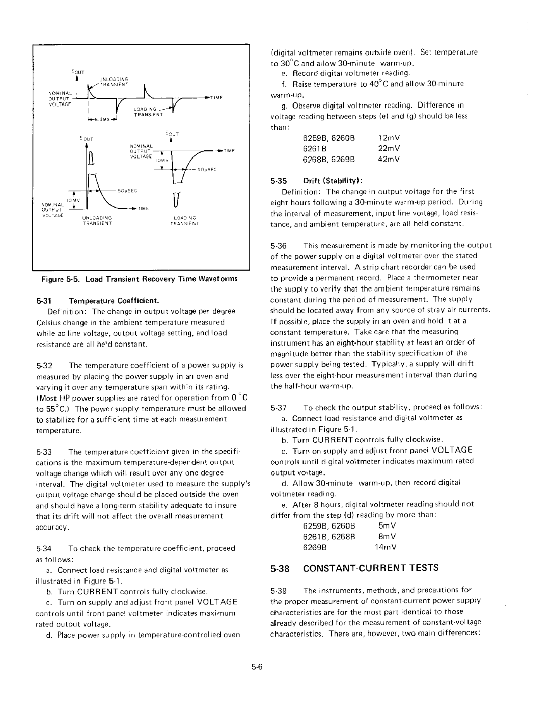 HP 6268B, 6261B, 6260B, 6259B manual 