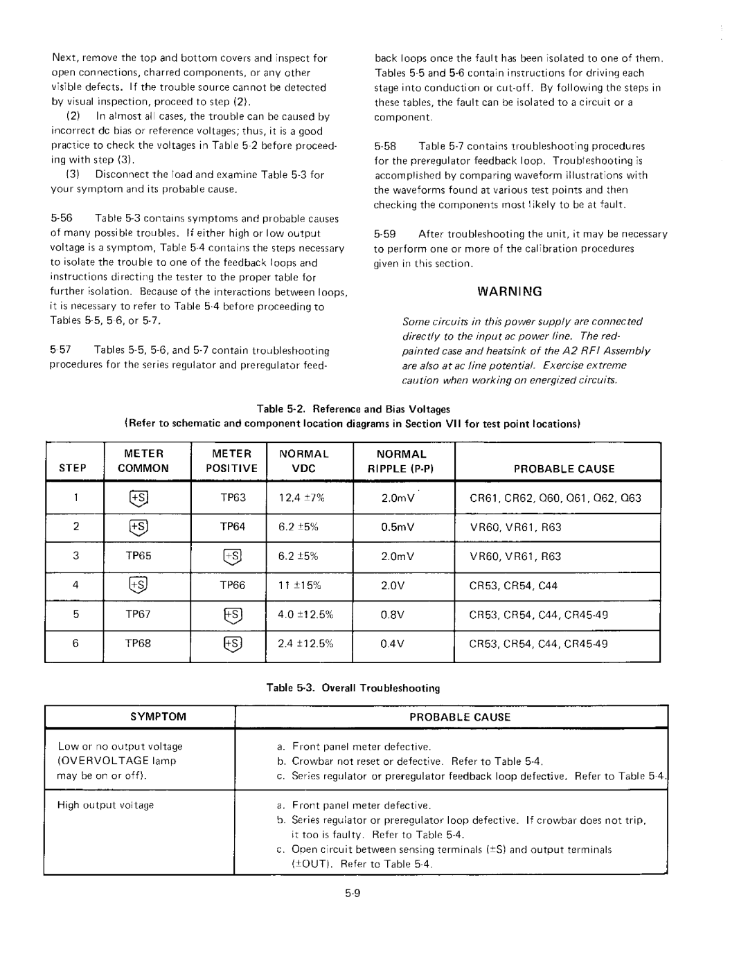 HP 6259B, 6268B, 6261B, 6260B manual 