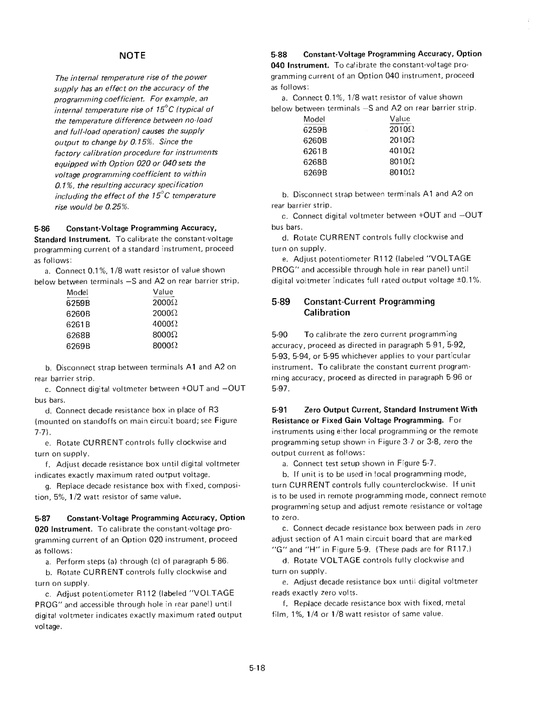 HP 6268B, 6261B, 6260B, 6259B manual 