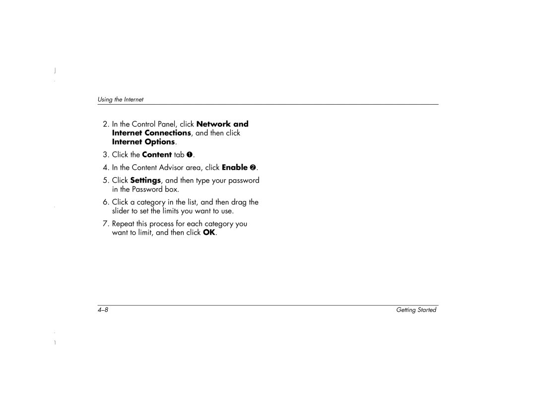 HP 6271AP manual Using the Internet 