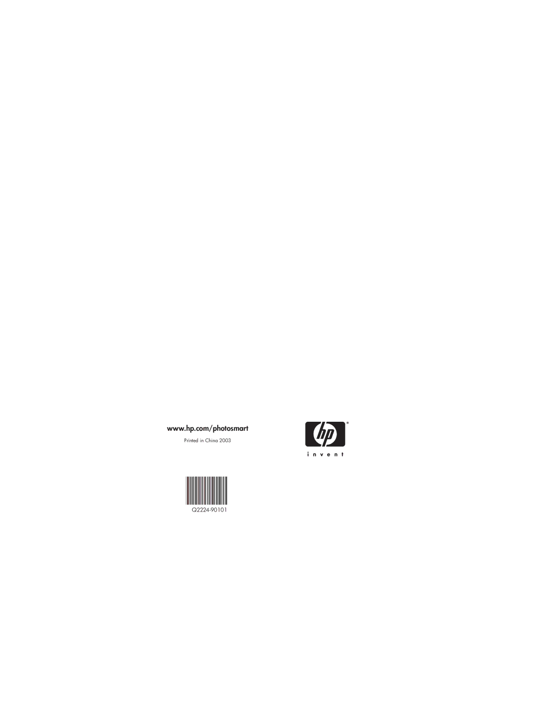 HP 630 manual Q2224 Q2224-90101 