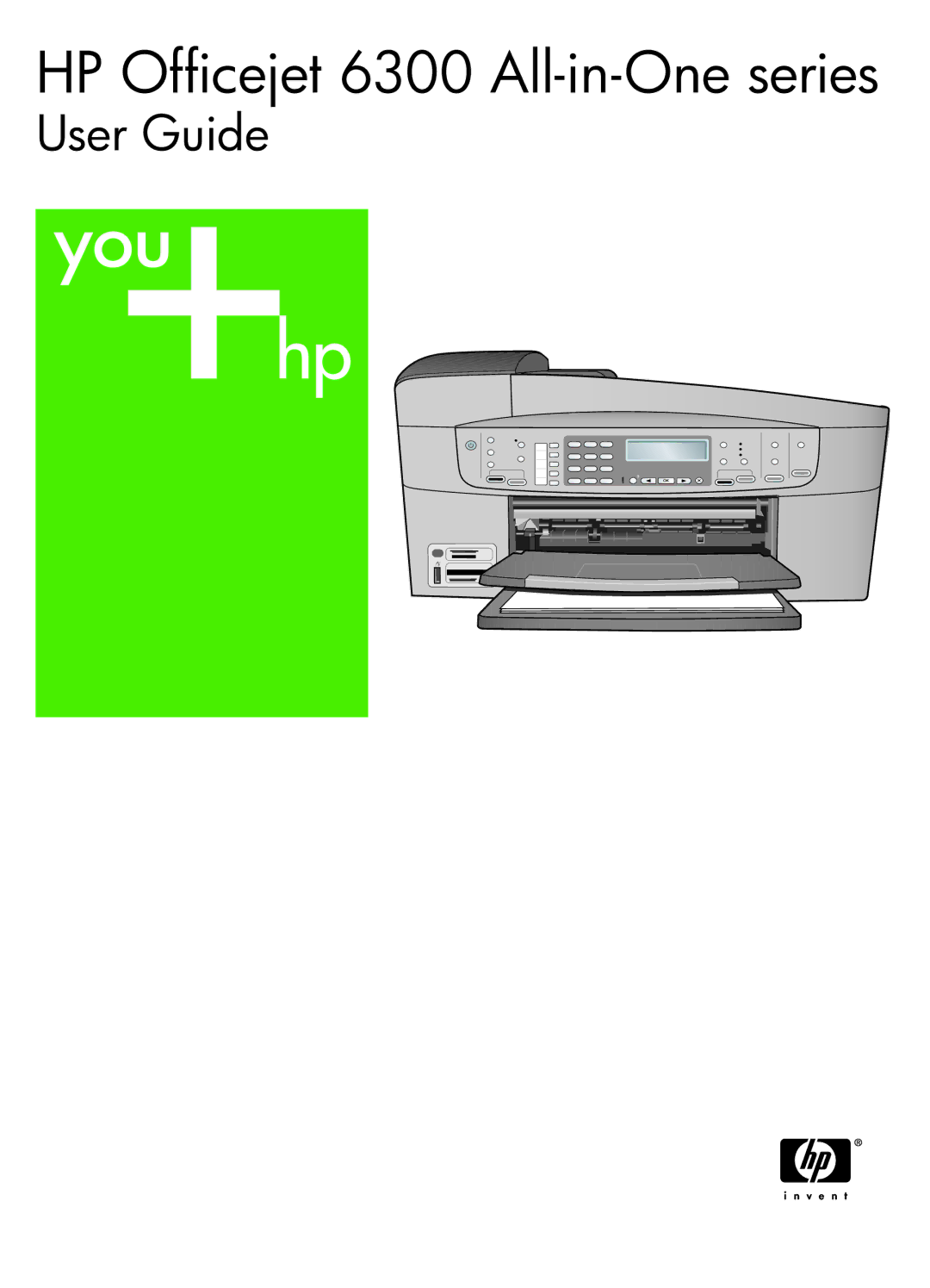 HP 6310xi manual HP Officejet 6300 All-in-One series 