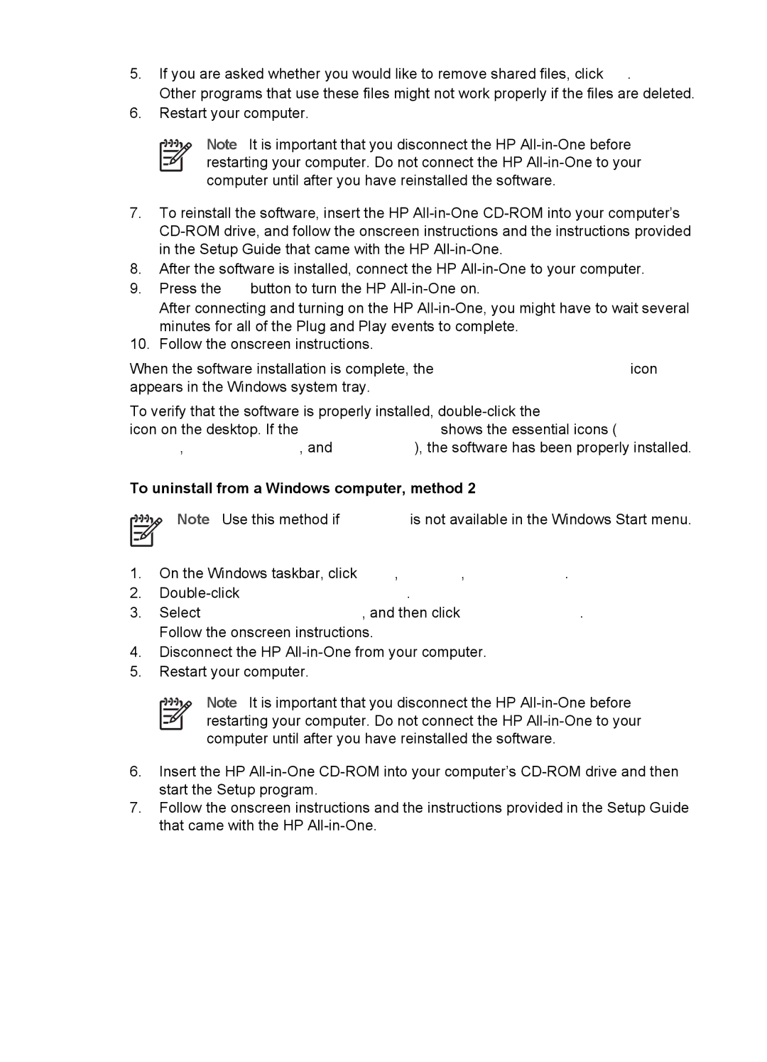 HP 6310xi manual On the Windows taskbar, click Start, Settings, Control Panel 