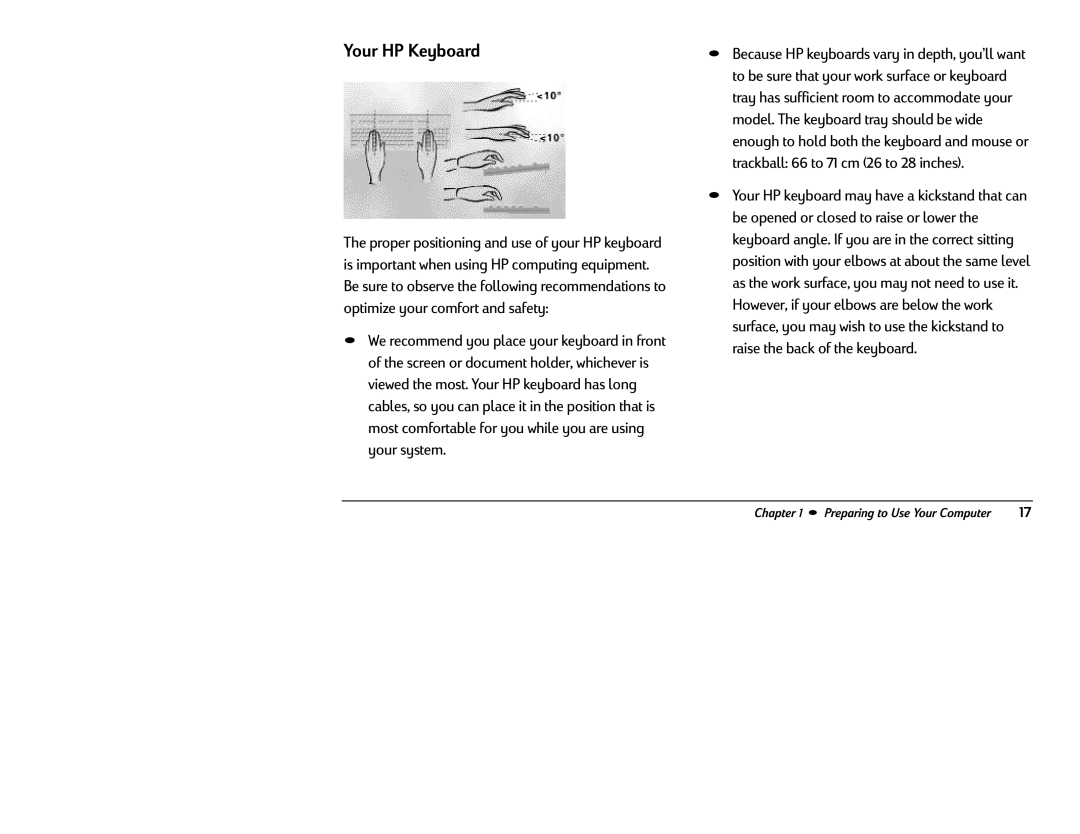 HP 6346 (US), 6340 (US/CAN) manual Your HP Keyboard 