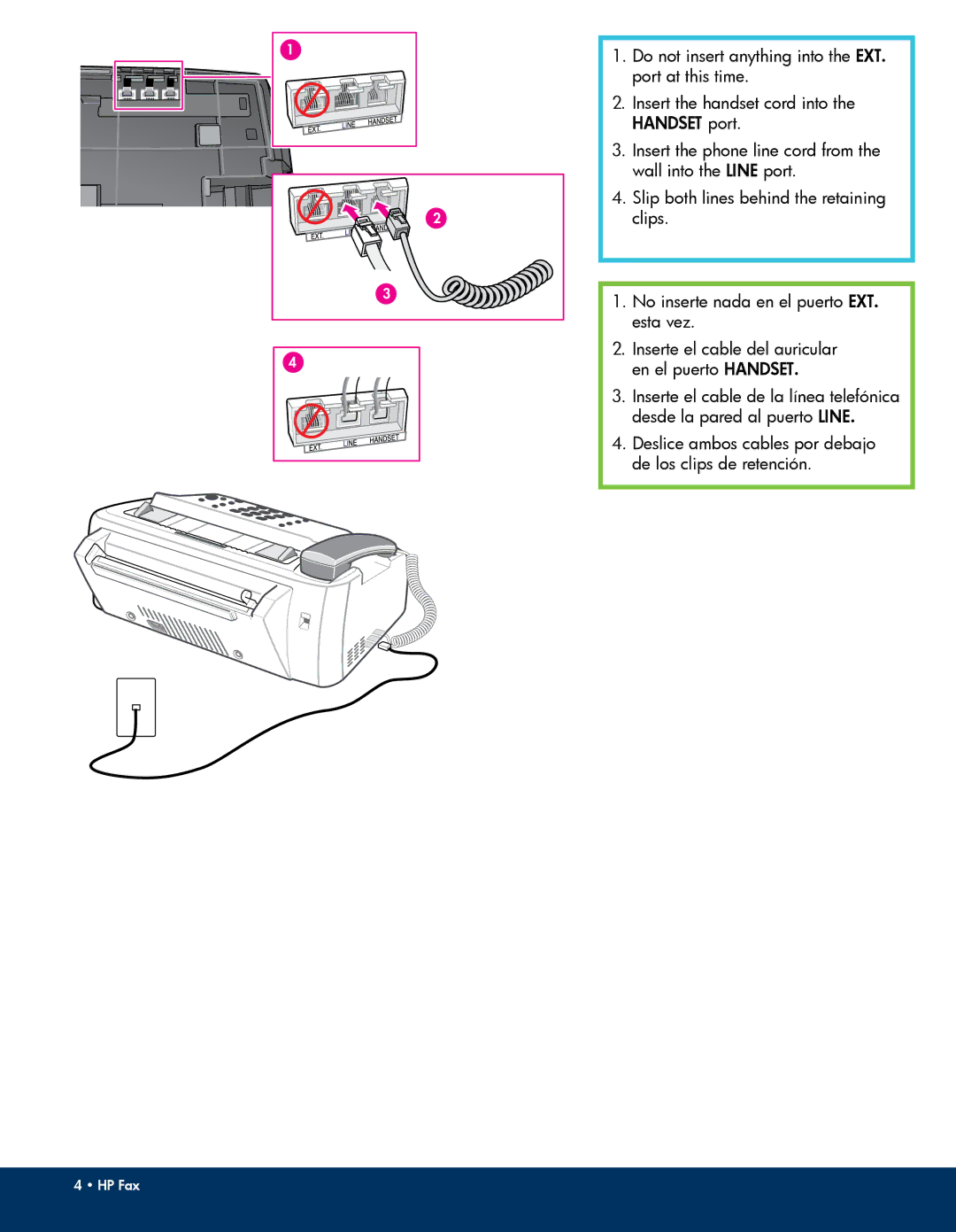 HP 640 Fax manual HP Fax 