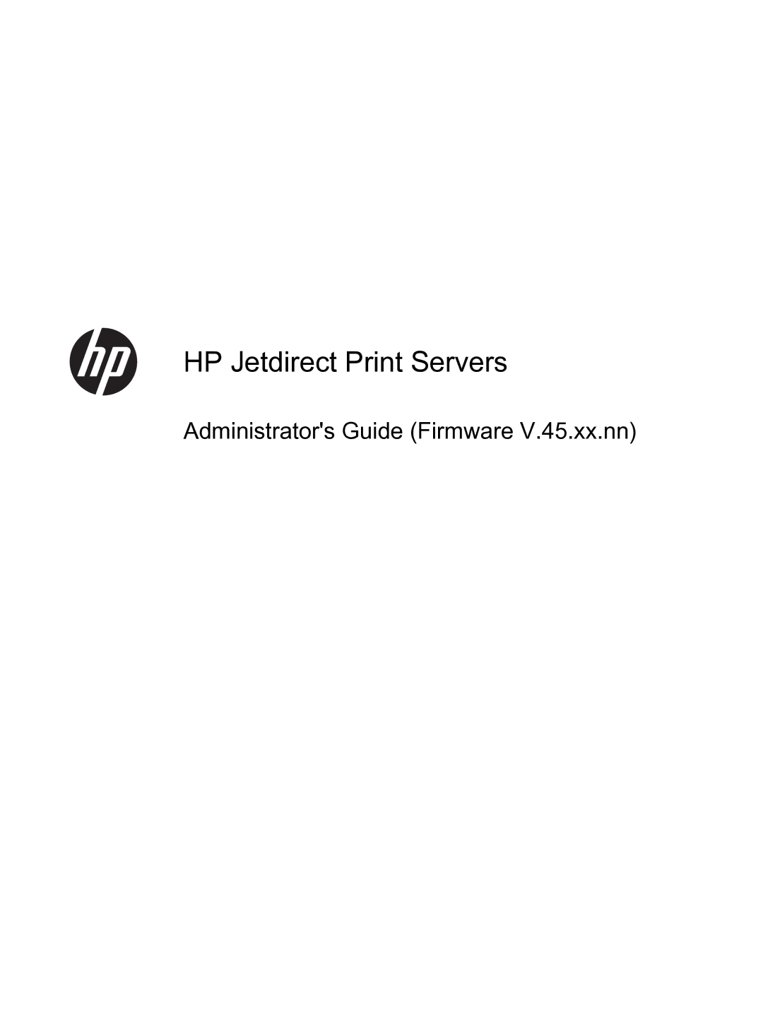 HP 640n Print Server manual HP Jetdirect Print Servers 