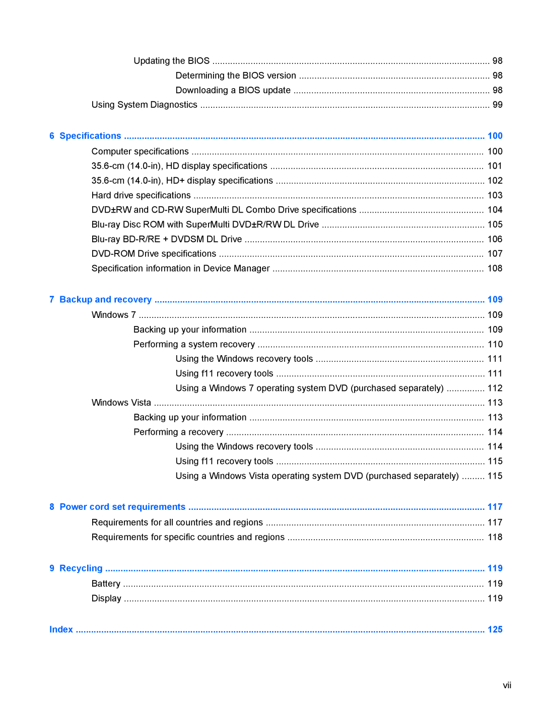 HP 6465B manual 119 