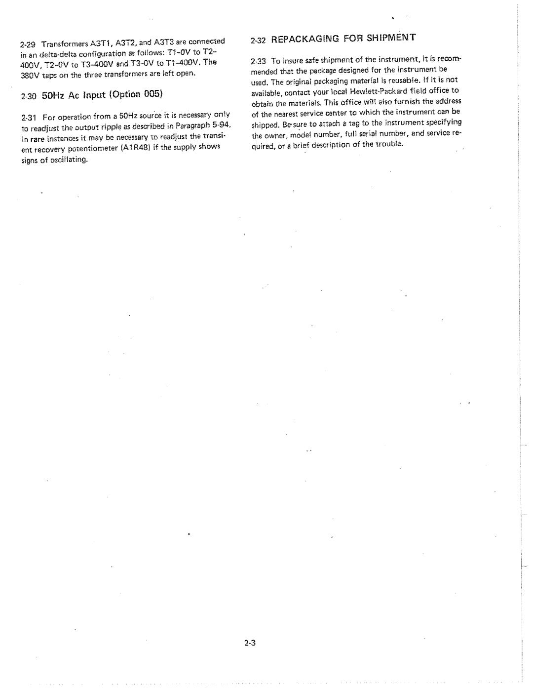 HP 6477C, 6483C manual 